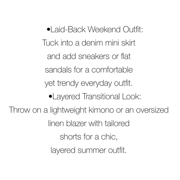 C&C CALIFORNIA Red Tropical Island Inspired Linen Top, Relaxed Beach Resort Wear - Picture 3 of 14